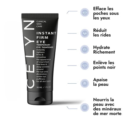 Crème Anti-Cernes et Anti-Rides | Effet Instantané ORZELY